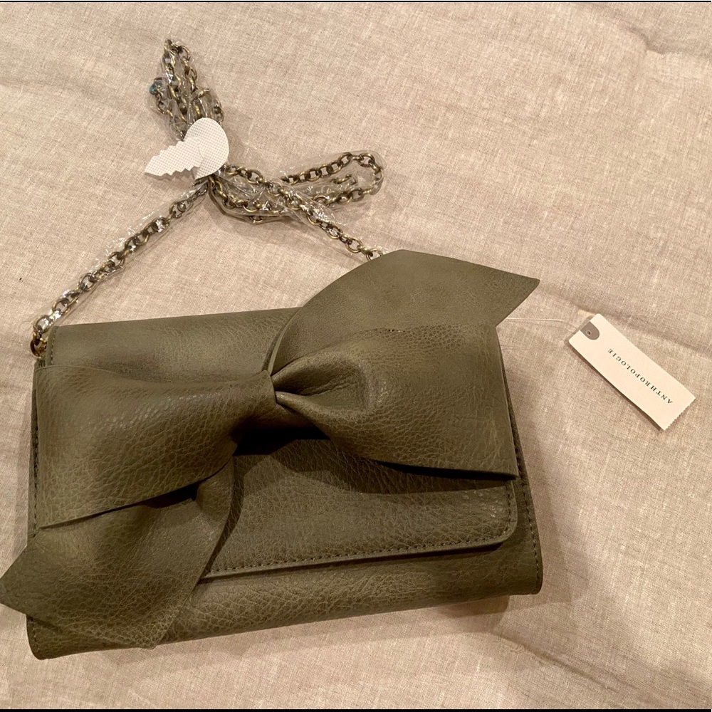 Anthropologie Olive Crossbody Purse